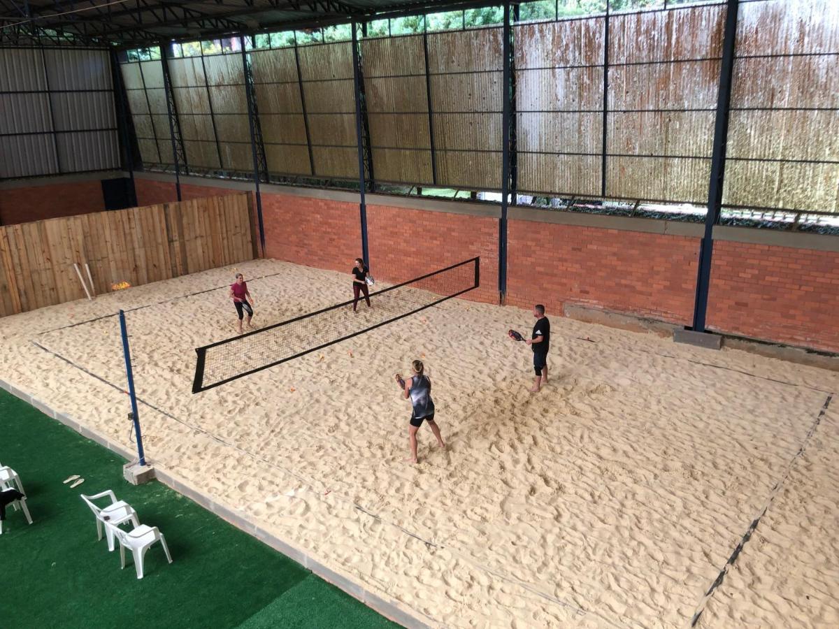 Estalagem Vila Suzana - Quadra De Beach Tennis Indoor Canela Extérieur photo